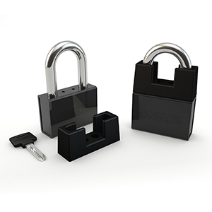 High Security Padlock, Cutting Hardened Steel Padlock