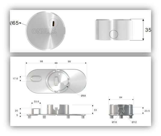 Taiwan Made Warehouse Lock